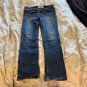 Hollister Dark Blue Boot Cut Jeans